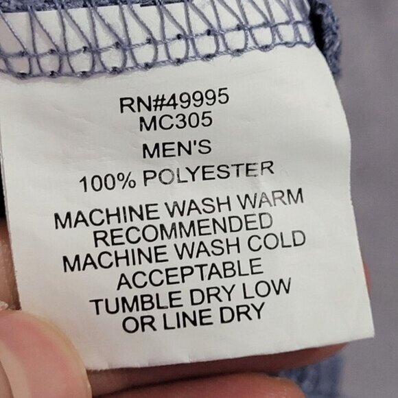 Apparel Collection Mens M-R Polo Shirt McDonalds 100% Polyester Short Sleeve - Picture 4 of 8